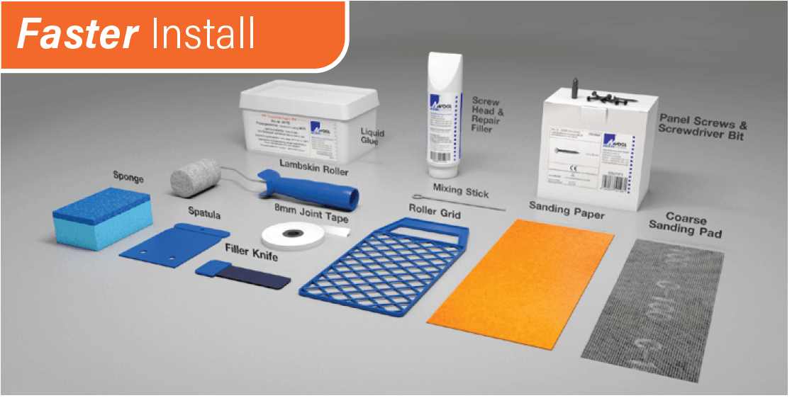 Vogl Vogl Fuge | Seamless Acoustic Plasterboard Ceiling System