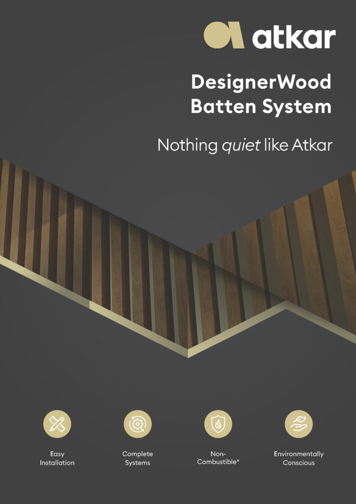 Timber-look aluminium battens | Non-combustible