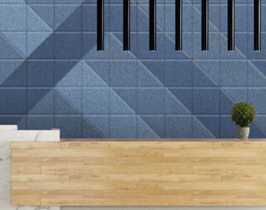 Wood wool acoustic panels
